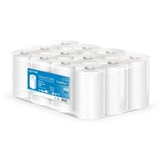 Ročno izdelan papir v zvitku Prof-2ply, bela, 52m, 12 zvitkov