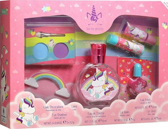 EP LINE Eau My Unicorn - EDT 50 ml + set na manikúru a make-up