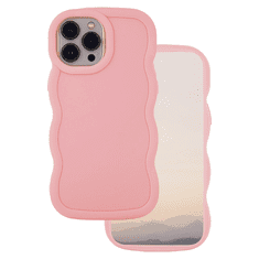 Onasi Bubble silikonski ovitek za Samsung Galaxy S24 5G - roza