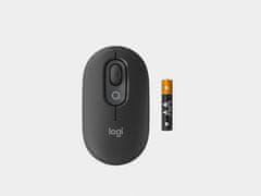 Logitech Pop miška, z Emoji, Bluetooth, grafitna (910-007412)