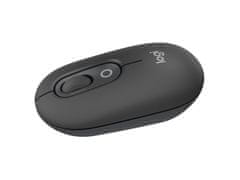 Logitech Pop miška, z Emoji, Bluetooth, grafitna (910-007412)