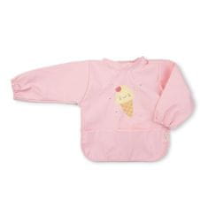 Saro Baby nepremočljiv slinček z rokavi Ice Cream