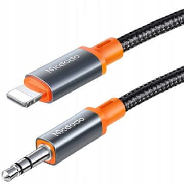 Mcdodo MCDODO AUX KABEL ZA IPHONE X 14 LIGHTNING MINI JACK ADAPTER 1M