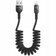 Mcdodo MCDODO USB STRELA SPIRALA SPOMLADI HITER KABEL ZA IPHONE 14 VODIL 2M