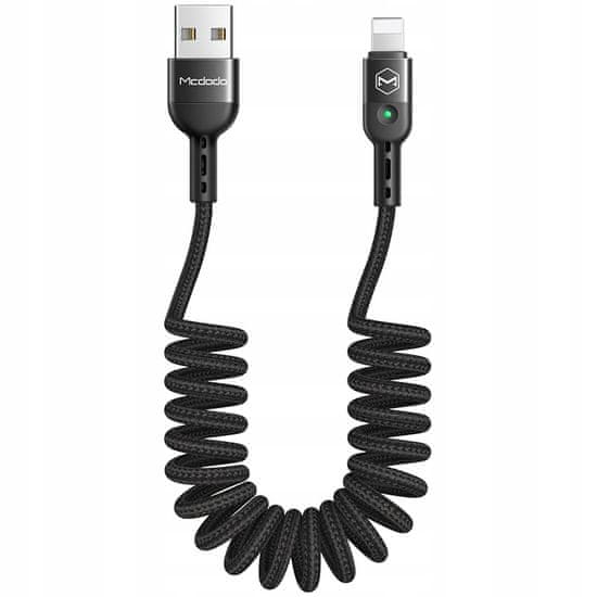 Mcdodo MCDODO USB STRELA SPIRALA SPOMLADI HITER KABEL ZA IPHONE 14 VODIL 2M