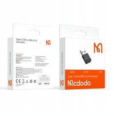Mcdodo MCDODO ADAPTER USB-A NA USB-C ADAPTER ZA HITRO POLNJENJE USB 5A OTG