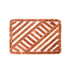 Linder Exclusiv Kokosova predpražnik s kovinskim okvirjem 60x40 cm