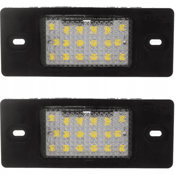 CO2 KOMPLET LED LUČI ZA OSVETLITEV REGISTRSKE TABLICE, AUTOTUNE, ZA VW GOLF V KOMBI, VW PASSAT B5 FL KOMBI