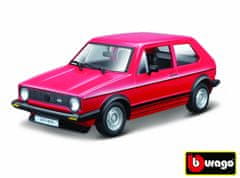 Burago B 1:24 Volkswagen Golf MK1 GTI rdeča 18-21089