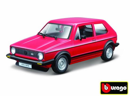 Burago B 1:24 Volkswagen Golf MK1 GTI rdeča 18-21089