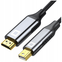 CO2 CO2 MINI DISPLAYPORT HDMI 2.1 KABEL MINI DP HD 240HZ 8K 60HZ HDR 2M