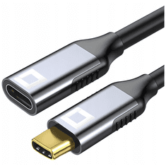 CO2 CO2 PODALJŠEK USB-C HITRO POLNJENJE USB TIPA C 4K 20GBPS 100W 1M