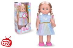 Wiky Lutka Eliska hoja 41cm modra obleka