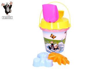 Wiky Komplet peska Krtek 1,5 L roza