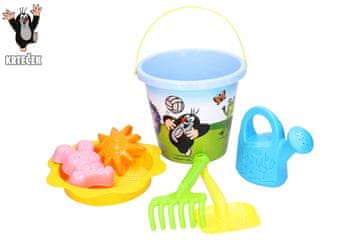 Wiky Komplet za pesek Krtek velik 3,5 L modra