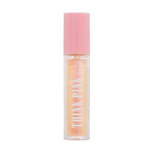 Dermacol Think Pink Lip Oil negovalno olje za ustnice z izjemnim sijajem 4 ml