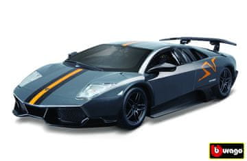 BBurago - Cars HOBBY, Murciélago LP 670-4 SV China Limited Edition, kovinsko siva, 1:24