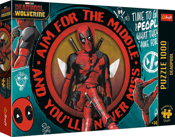 Trefl Puzzle Premium Plus: Deadpool 1000 kosov 68,3x48cm