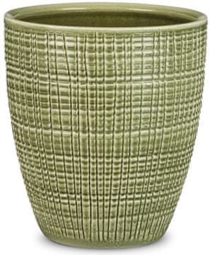 Embalaža za orhideje 667 Menta sijaj 13 cm / v 15 cm - 6 kosov