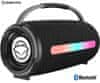 SPK140GO prenosni zvočnik, BT 5.3, FM Radio, 20W, TWS, baterija, RGB LED, ročaj, črn