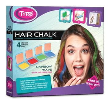 TyToo Komplet mavričnih kred za lase