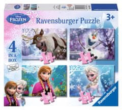 Disney Frozen RAVENSBURGER Ledeno kraljestvo Puzzle 4v1 (12,16,20,24 kosov)