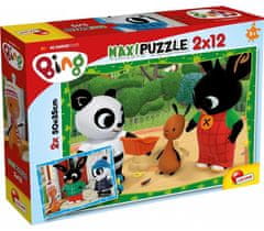Lisciani BING in njegovi prijatelji - MAXIpuzzle 2x12