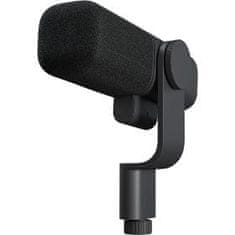 Logitech G Yeti Studio Aktivni dinamični mikrofon XLR za radiodifuzijo s ClearAmp - ČERNO