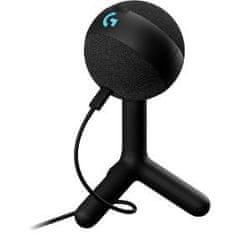 Logitech Yeti Orb RGB gaming mikrofon z LIGHTSYNC - ČERNO - USB