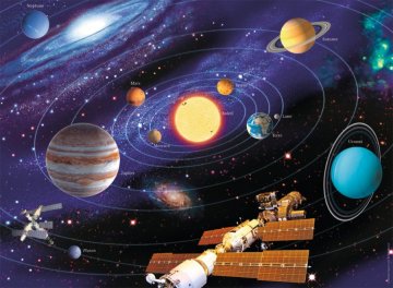 Ravensburger Solar System Puzzle 500 kosov