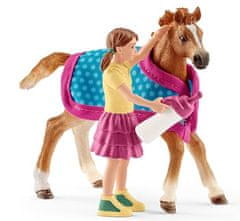 Schleich Žrebiček z odejo