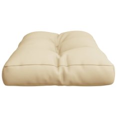 Vidaxl Blazina za kavč iz palet bež 70x40x12 cm