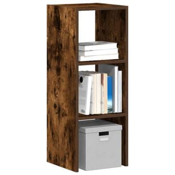 Vidaxl vidaXL Knjižna omara dimljen hrast 30x30x80 cm