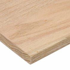Vidaxl Podloge za stopnice 12 kosov 70x30x2 cm trdna hrastovina