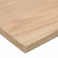 Vidaxl Podloge za stopnice 16 kosov 120x25x2 cm trdna hrastovina