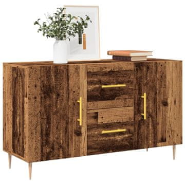 Vidaxl vidaXL Predalnik, starinski les, 100x36x60 cm, material na osnovi lesa