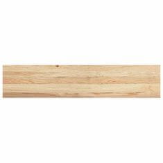 Vidaxl Podloge za stopnice 16 kosov 120x25x2 cm trdna hrastovina