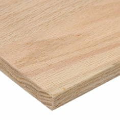 Vidaxl Podloge za stopnice 16 kosov 120x30x2 cm trdna hrastovina