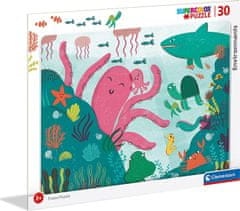 Clementoni Puzzle Življenje v morju 30 kosov