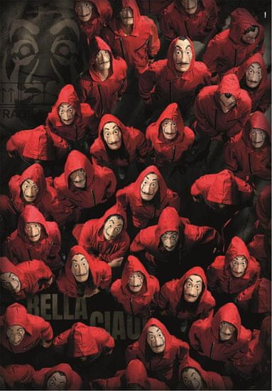 Clementoni Puzzle - La casa del Papel 1000 kosov