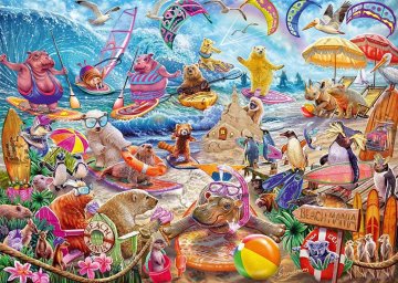 Schmidt Puzzle Beach Mania 1000 kosov