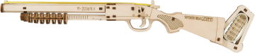 Wooden city 3D sestavljanka Puška Judgment Day RMT-870, 42 kosov