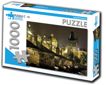 Tourist Edition Puzzle Nočna Praga 1000 kosov (št. 10)