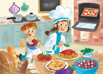 Clementoni Puzzle Poklic: kuhar 30 kosov