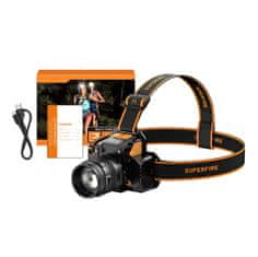 Superfire Svetilka HL58, 350lm, USB
