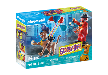 Playmobil PLAYMOBIL SCOOBY-DOO! 70710 Dogodivščine s klovnom duhom