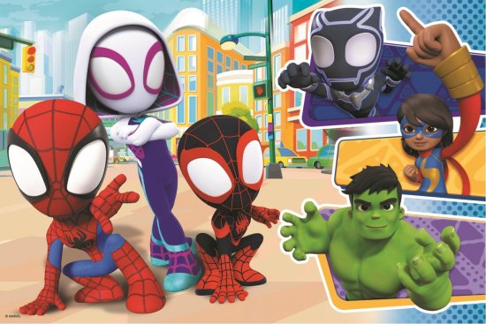 Trefl Puzzle Spidey in njegovi neverjetni prijatelji MAXI 24 kosov ...