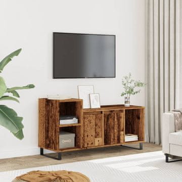 Vidaxl vidaXL TV omarica, starinski les, 100x35x55 cm