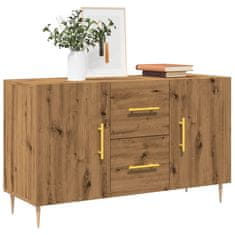 Vidaxl Komoda artisan hrast 100x36x60 cm inženirski les