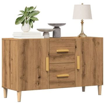 Vidaxl vidaXL Predalnik, Artisan hrast, 100x36x60 cm, Material na osnovi lesa
